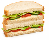 Egg Mayo Salad Bloomer Sandwich | Takeaway