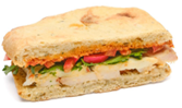 Tuscan Chicken Melt Flatbread