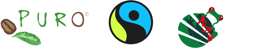 Coffee accreditation logos