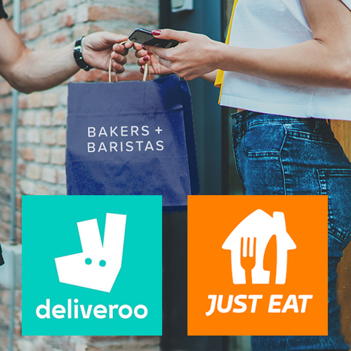 Bakers + Baristas Deliveroo and JustEat