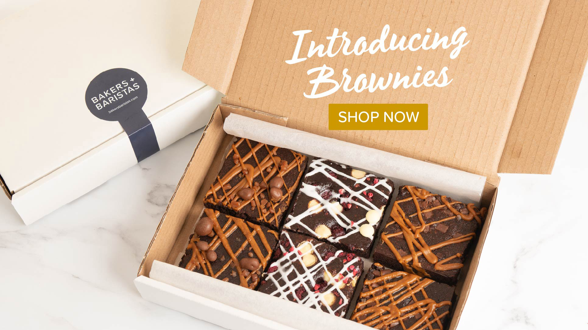 Brownies now available at Bakers + Baristas